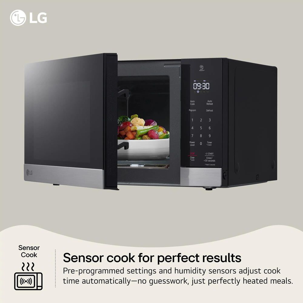 LG 2 Cu. Ft. Over-The-Range Microwave Oven in PrintProof Stainless Steel, , large