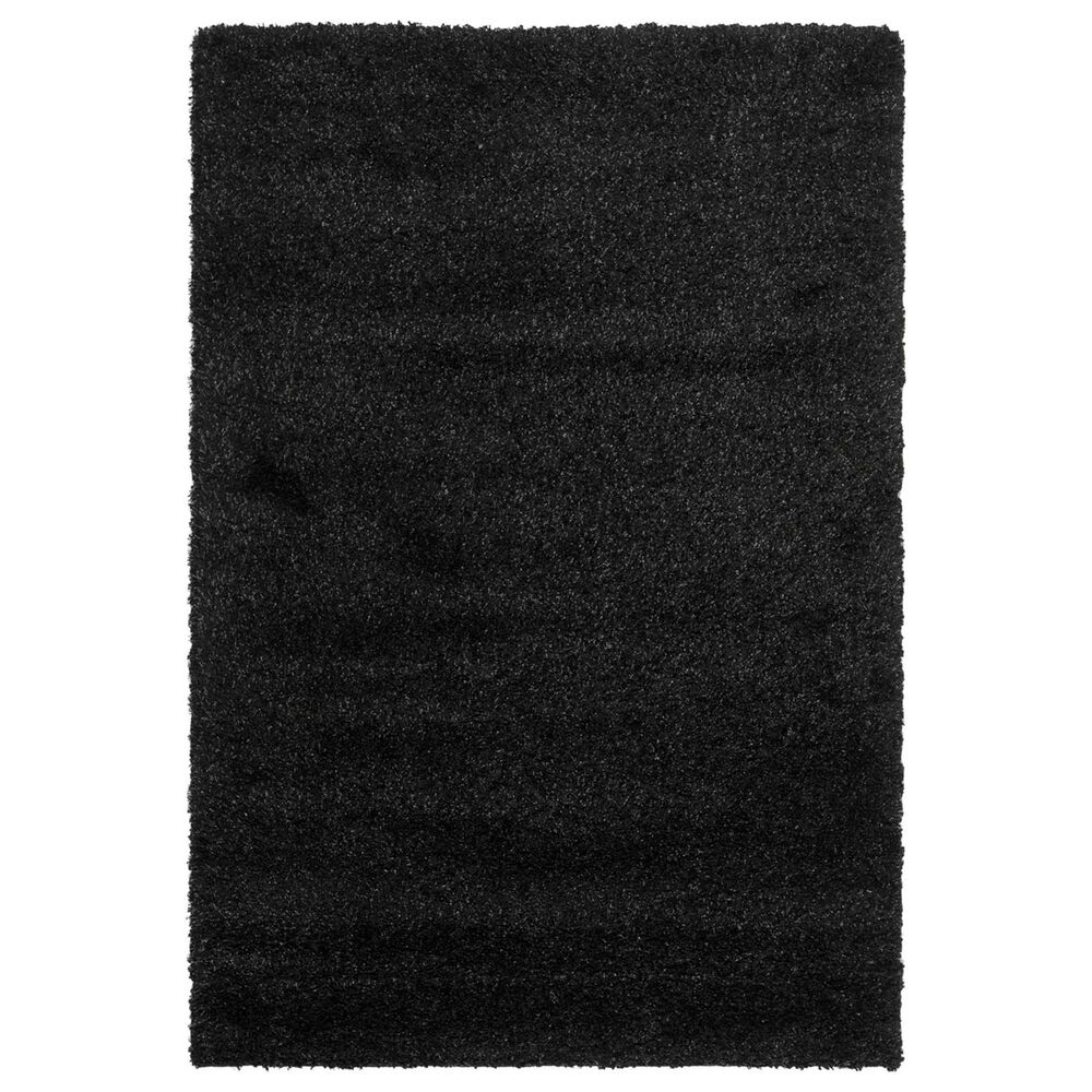 Safavieh California Shag  Black 11" x 15" Area Rug, , large