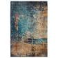 Dalyn Rug Company Nouveau NV14 9" x 12" Teal Indoor/Outdoor Area Rug, , large