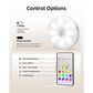 HOMLUX Motion Sensor Puck Light with Charging Station in White (Set of 6), , large