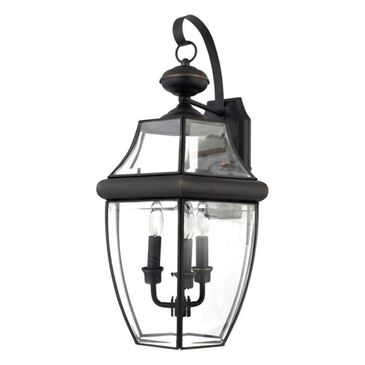 Quoizel Newbury 22.5" Wall Lantern in Medici Bronze, , large