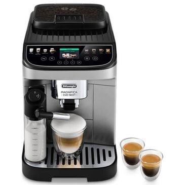 DeLonghi Magnifica Evo Next 61 Oz Espresso Machine in Silver Black, , large