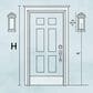 Vaxcel Grantley 1-Light Outdoor Wall Sconce in Matte Black, , large