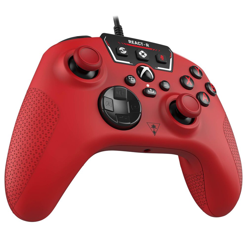 Turtle Beach REACT-R Wired Gaming Controller for Xbox Series X|S/Xbox One in Red, , large