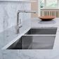 Blanco Precision 33" R10 1-3/4 Double Bowl Kitchen Sink in Satin Polished, , large