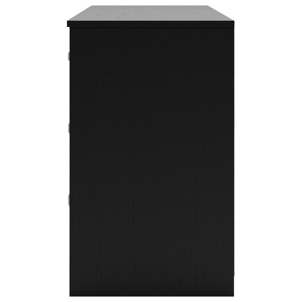 Ashley Finch 6-Drawer Dresser in Black, , large