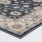 Central Oriental Minerva Maneli 5" x 7"3" Vintage Blue and Alabaster Area Rug, , large