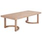 Zuo Modern Leto Patio Coffee Table in Brown, , large