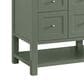 James Martin Vanities Breckenridge 60" Single Bathroom Vanity Cabinet in Smokey Celadon, , large