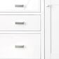 James Martin Vanities Addison 36" Single Bathroom Vanity in Glossy White with 3 cm Arctic Fall Solid Surface Top and Rectangular Sink, , large