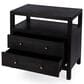 Butler Specialty Company Nora 2-Drawer Wide Nightstand with Open Shelf in Coffee Brown, , large