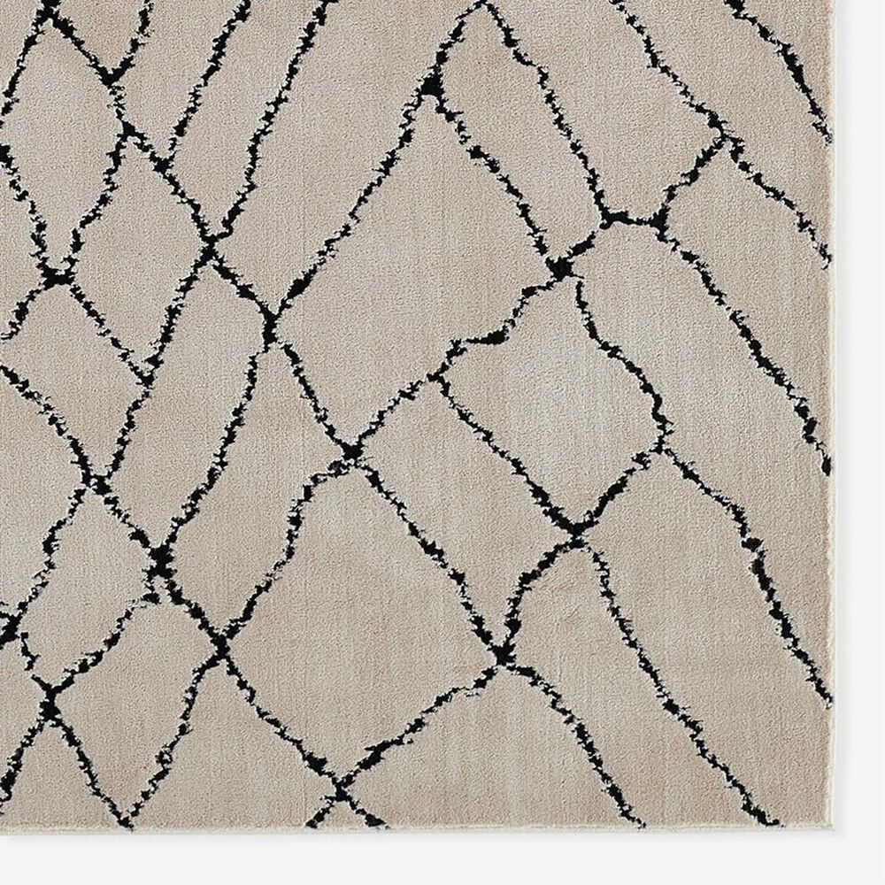 Momeni Noho Geometric 2&#39; x 3&#39; Ivory Area Rug, , large