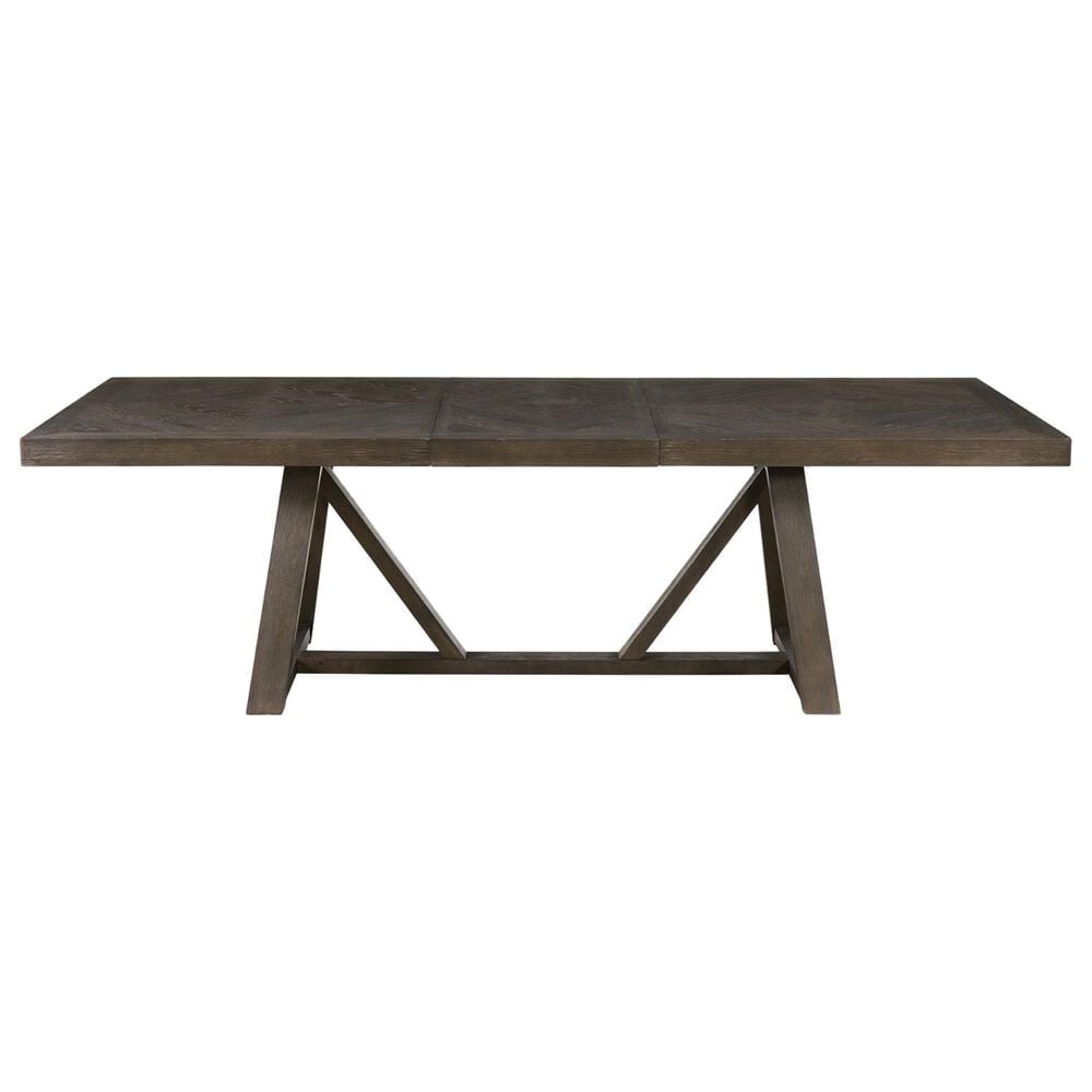 Hawthorne Furniture Hearst 7-Piece Rectangular Dinning Set in Reclaimed Chevron, , large