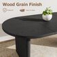 GARVEE 71" Oval Dining Table in Black - Table Only, , large