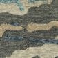 Oriental Weavers Kipton 5" x 8" Grey and Blue Area Rug, , large