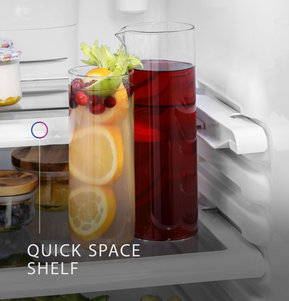 GE Profile 25.3 Cu. Ft. Side-by-Side Refrigerator in Fingerprint Resistant Stainless Steel, , large