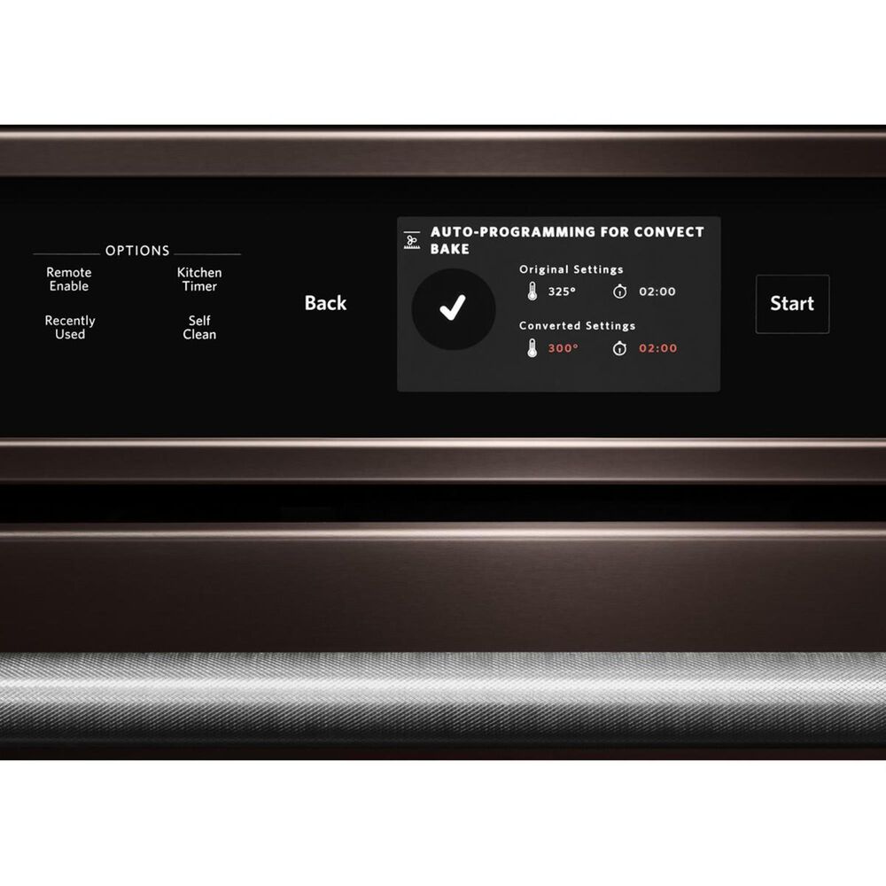 KitchenAid 30&quot; Double Wall Oven in Black Stainless Steel, , large