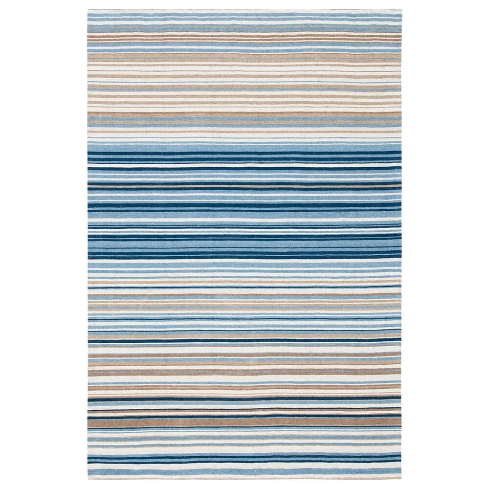 Safavieh Marbella 3" x 5" Blue and Multicolor Area Rug, , large