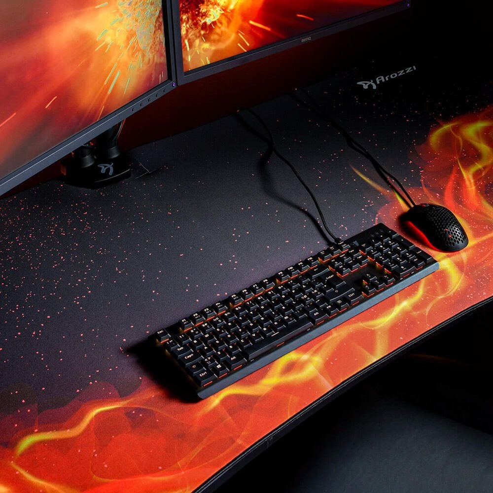 Arozzi Mouse Pad in Fire Red, , large
