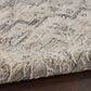 Nourison Lynx LNX04 12" x 15"9" Ivory and Taupe Area Rug, , large