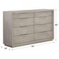 Urban Home Oxford Dresser Only in Gray Mineral, , large