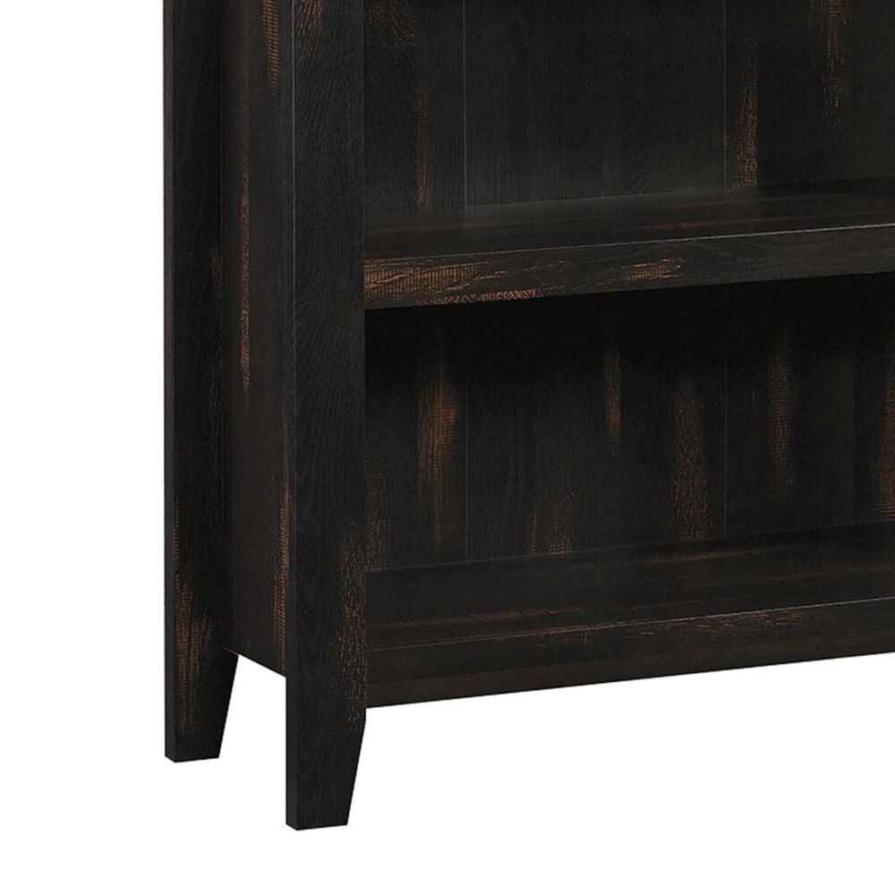 Sauder Dakota Pass 5-Shelf Bookcase in Char Pine, , large