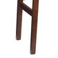 Linon Home Decor Lorna Vanity with Stool in Walnut, , large