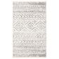 Safavieh Tulum Transitional 4" x 6" Ivory and Grey Area Rug, , large
