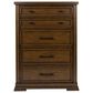 Ashley Taffenbrook 5-Piece Queen Storage Bedroom Set in Medium Brown and Black, , large