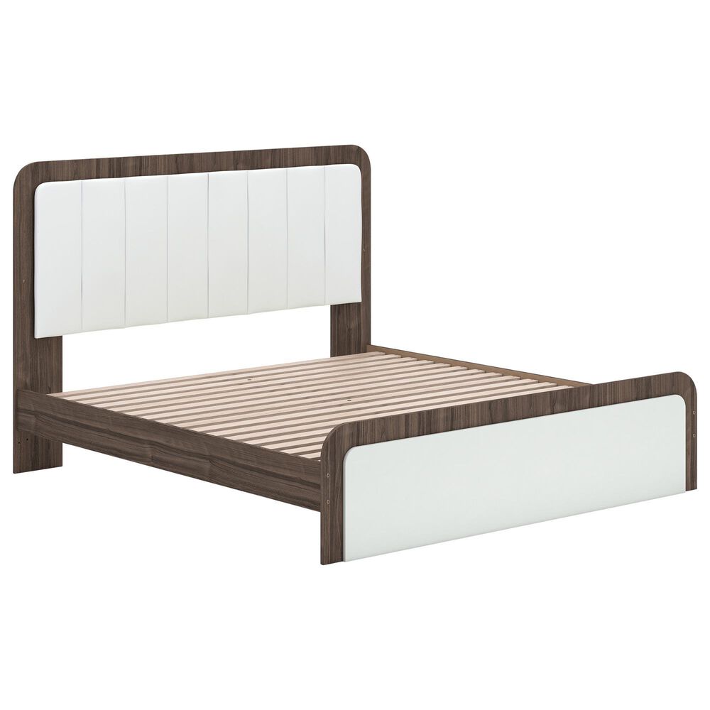 Ashley Kendanport 5 Piece King Bedroom Set in Brown and White, , large