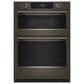 KitchenAid 6.4 Cu. Ft. Smart Electric Combo Wall Oven with Intelligent Cooking Camera in Black Ore, , large