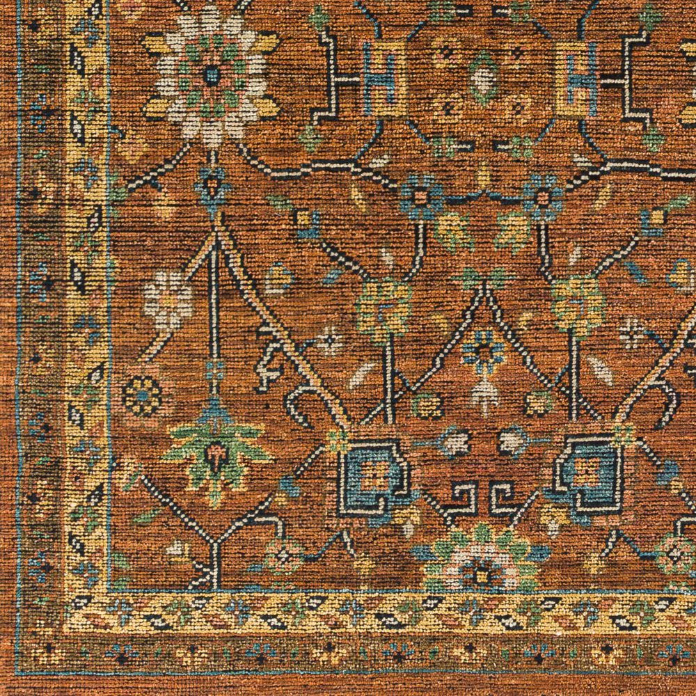 Surya Reign 9&#39; x 12&#39; Dark Brown, Black, Beige, Dusty Pink, Blue and Medium Green Area Rug, , large
