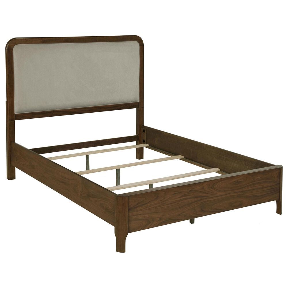 37B Maderia Queen Panel Bed in Walnut, , large