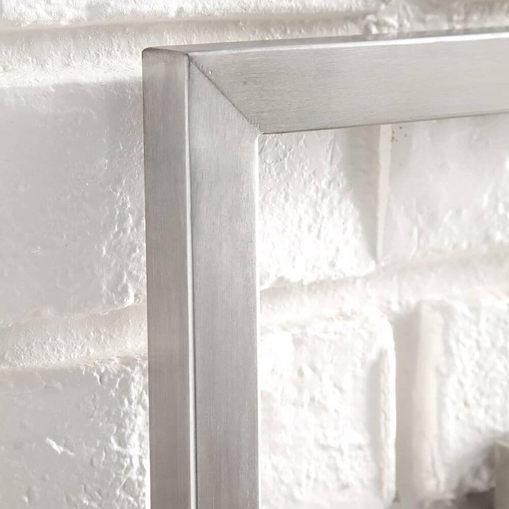 James Martin Vanities Boston 30&quot; Rectangular Mirror in Brushed Nickel, , large