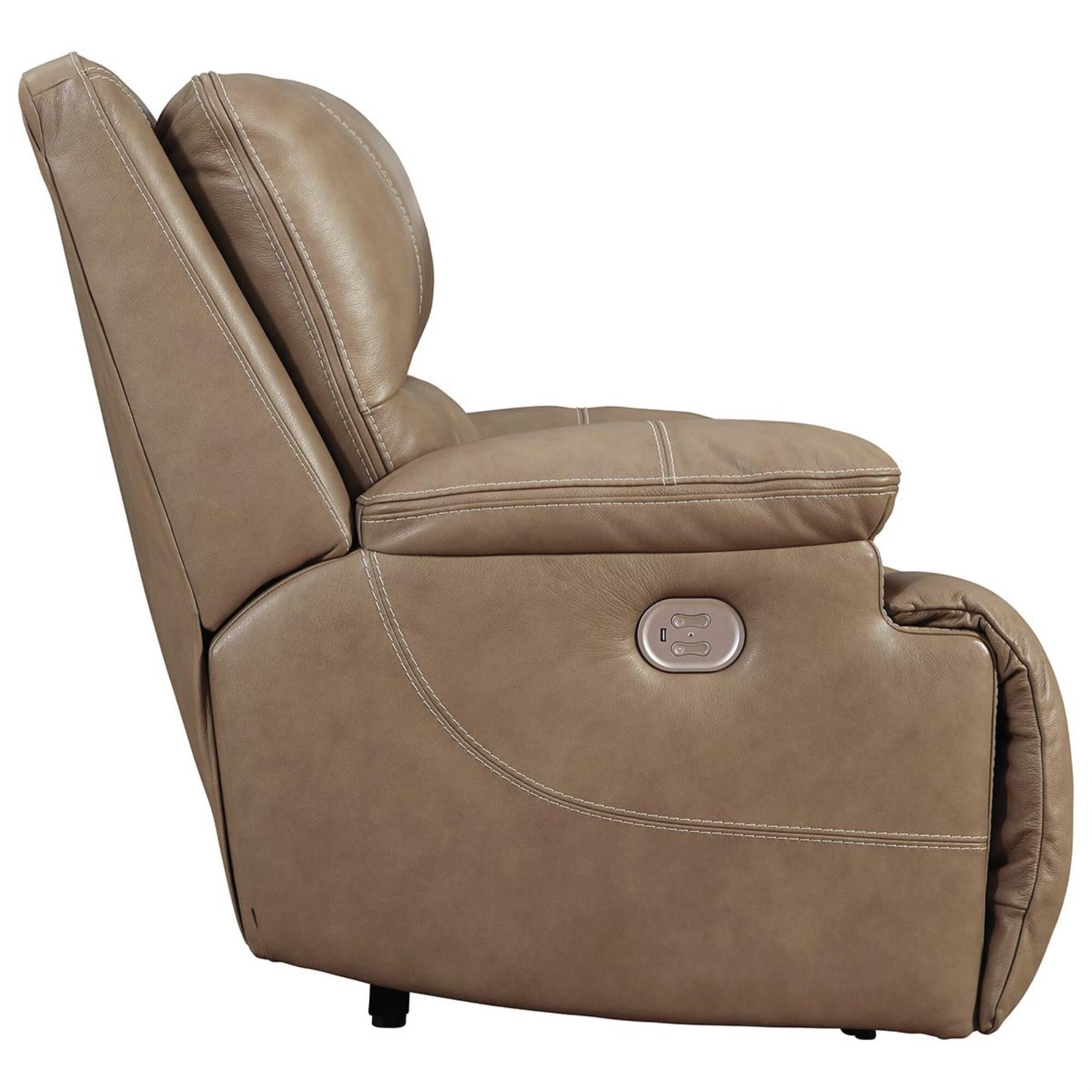 Ashley ricmen wide shop seat power recliner