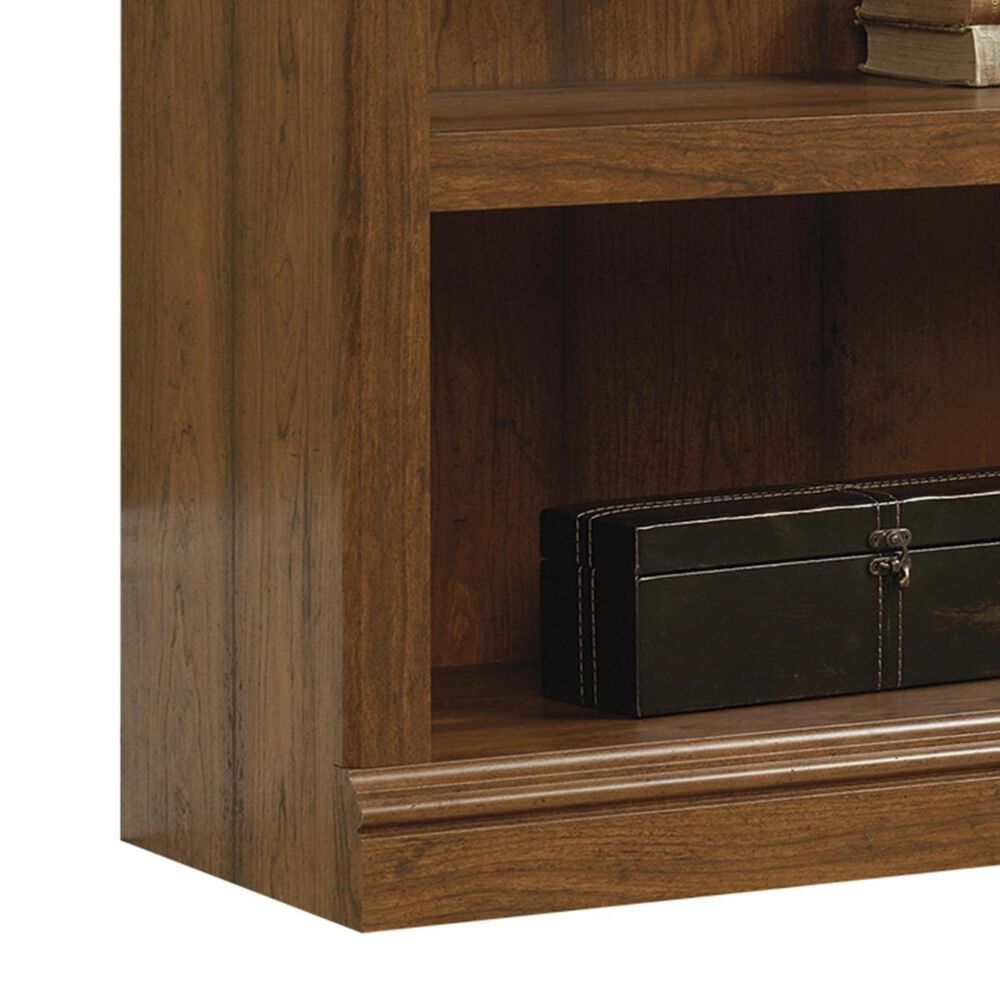 Sauder Select 3 Shelf Bookcase in Washington Cherry NFM