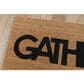 Novogratz Aloha Gather ALO-9 1"6" x 2"6" Natural Door Mat, , large