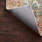 Loloi II Layla LAY-04 9" x 12" Ocean and Rust Area Rug, , large