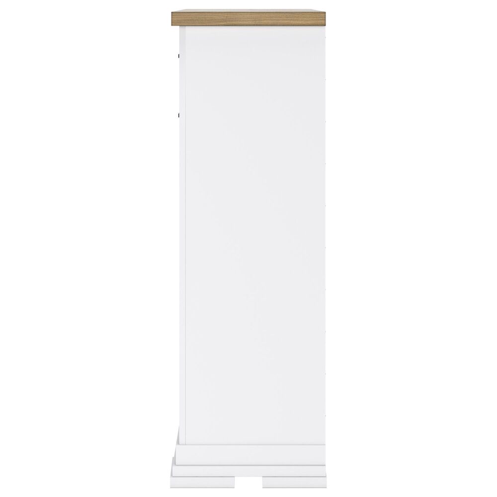Ashley 5-Piece Queen Bedroom Set in White and Natural, , large