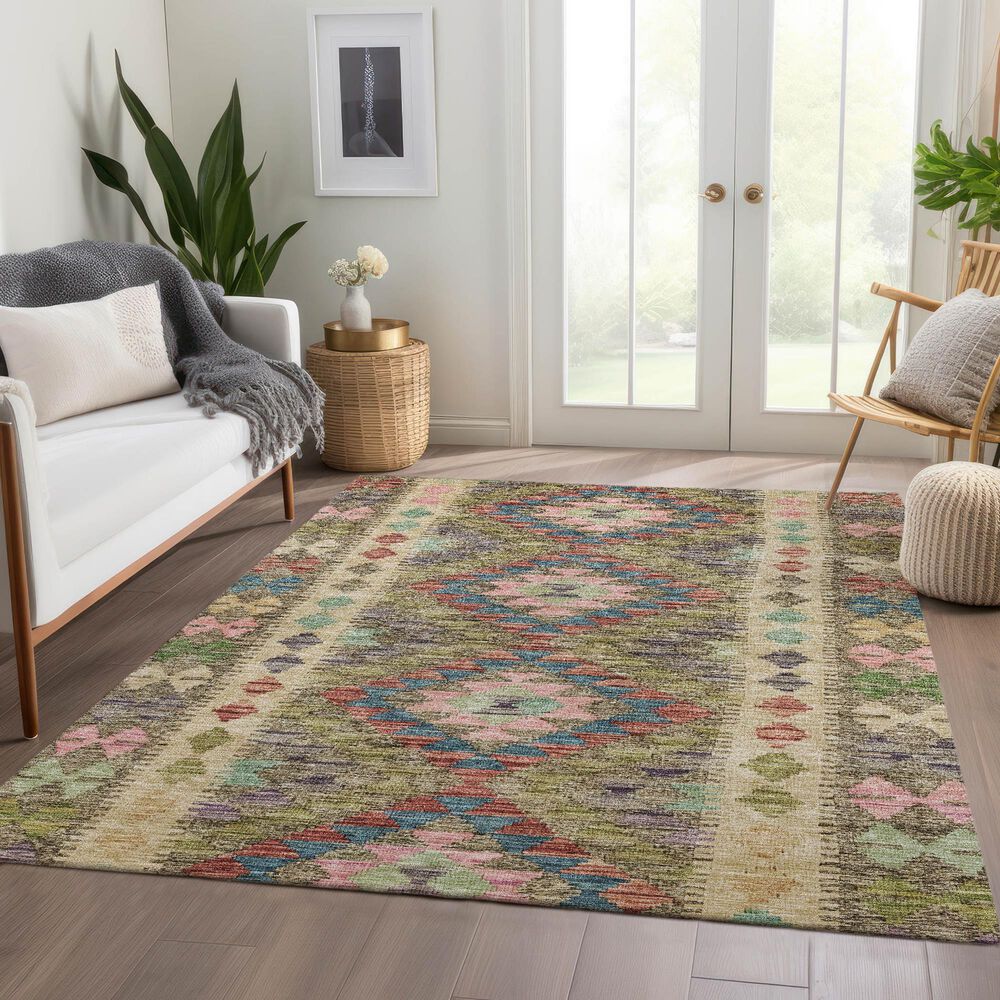 Dalyn Rug Company Solace SL13 8&#39; x 10&#39; Green Area Rug, , large