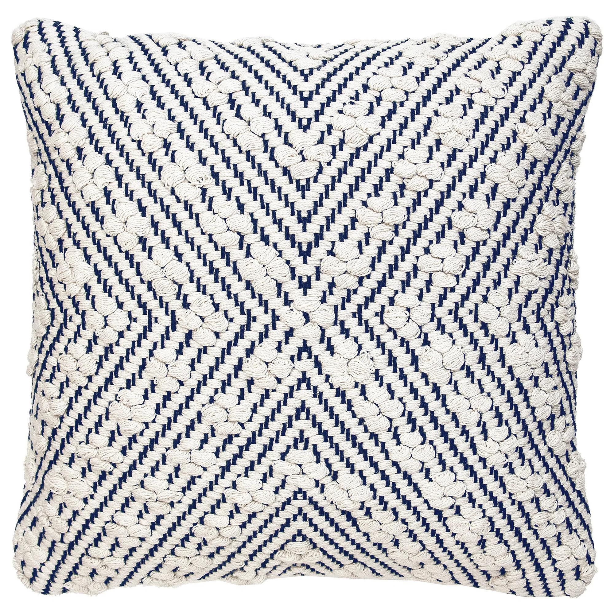Large off hotsell white throw pillows