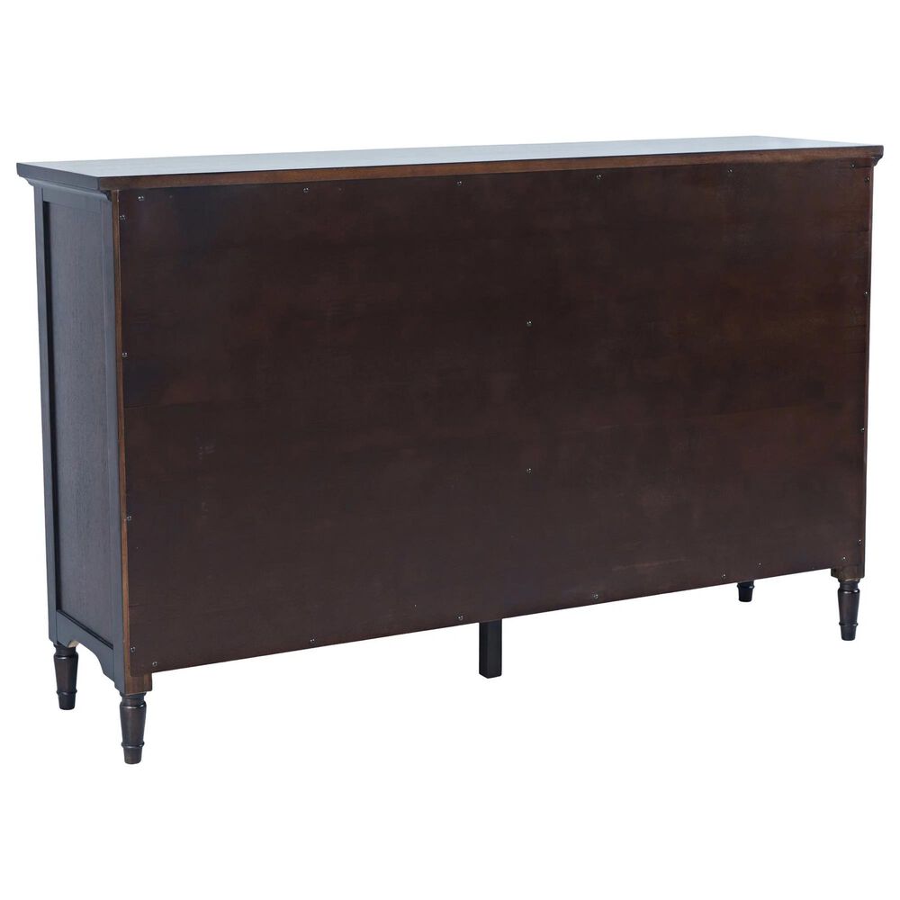 Waltham Bridgton 58" Media Cabinet in Mahogany, , large
