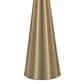 Lumisource Gemma 22" Side Table in Modern Brass, , large