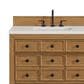James Martin Malibu 36" Single Bathroom Vanity in Amber Birch with 3 cm Lime Delight Quartz Top and Rectangular Sink, , large