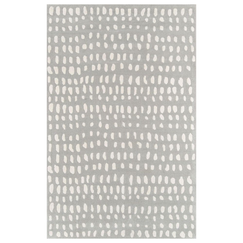 Momeni Delmar 3"6" x 5"6" Gray Area Rug, , large