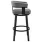 Blue River Naomi and Lorin 3-Piece Counter Height Dining Set in Matte Black, , large