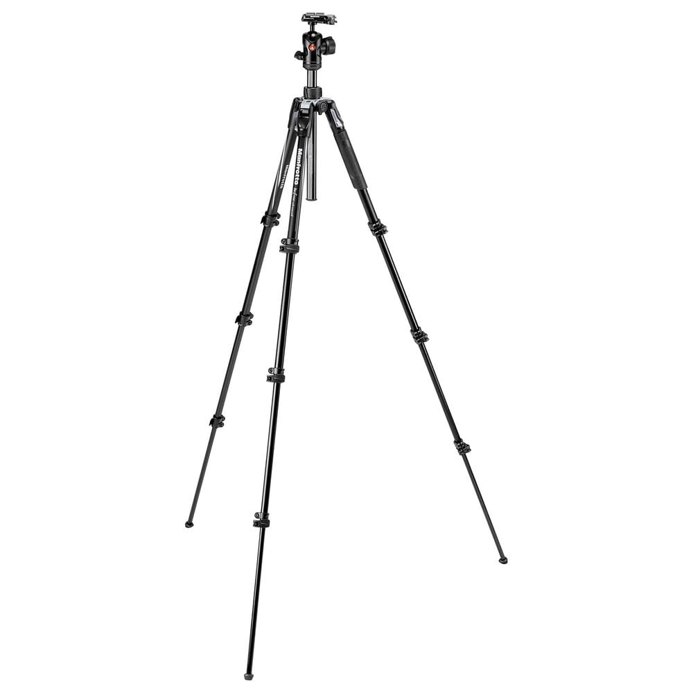 Manfrotto Befree Advanced Aluminum Travel Tripod with Lever Locks and Ball Head in Black, , large