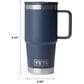 YETI Rambler 20 Oz Travel Straw Mug with Color-Matched Straw Lid in Venom, , large