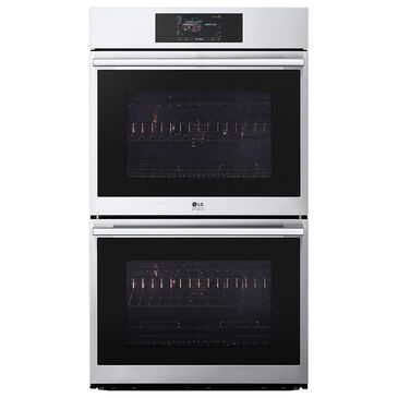 LG Studio 30" WDES9428F Electric Double Wall Oven in Stainless Steel, , large