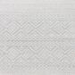 Safavieh Tulum  2" x 9" Grey and Ivory Runner, , large